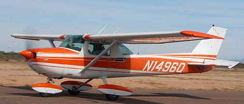 Cessna 150L N1496Q, Copperstate Fly-in, October 23, 2010